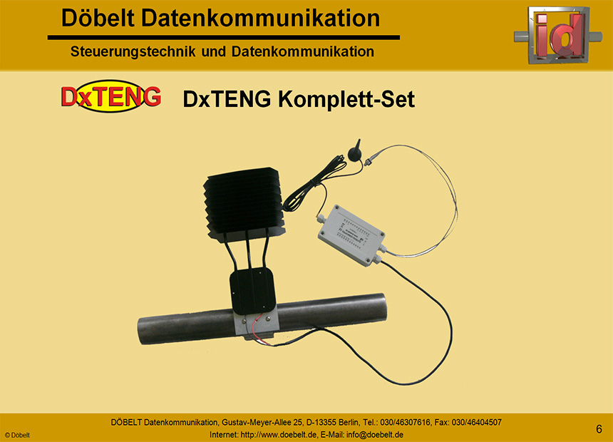 Dbelt Datenkommunikation - Produktprsentation: dxteng - Folie 6