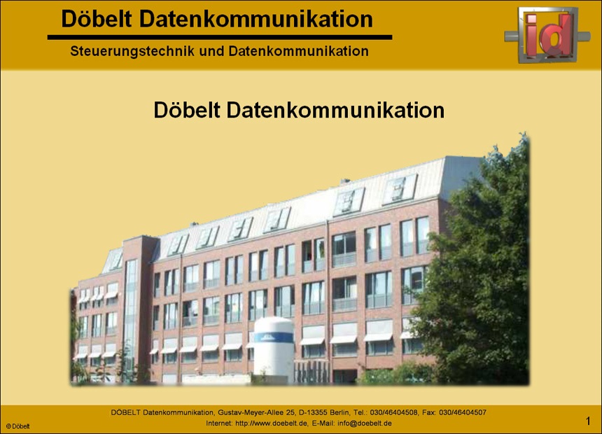 Dbelt Datenkommunikation - Produktprsentation: firma - Folie 1