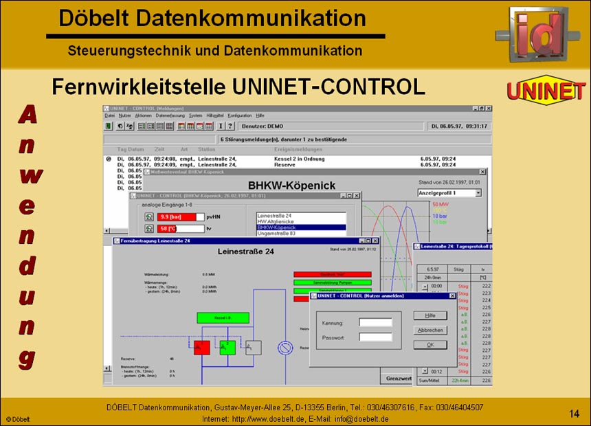 Dbelt Datenkommunikation - Produktprsentation: dxconfig - Folie 14