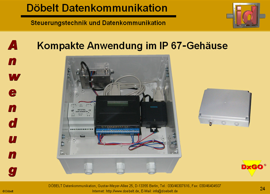 Dbelt Datenkommunikation - Produktprsentation: dxgo - Folie 23