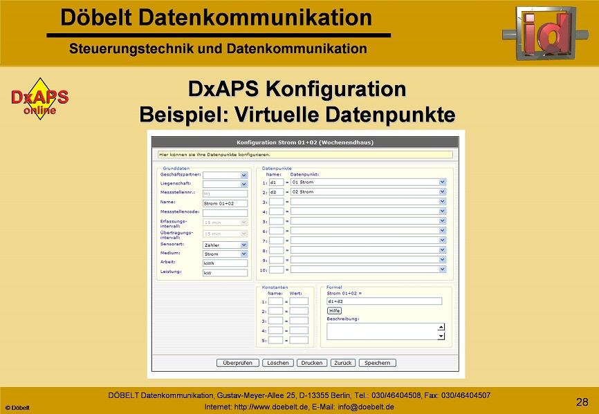 Dbelt Datenkommunikation - Produktprsentation: dxint-gsm - Folie 28