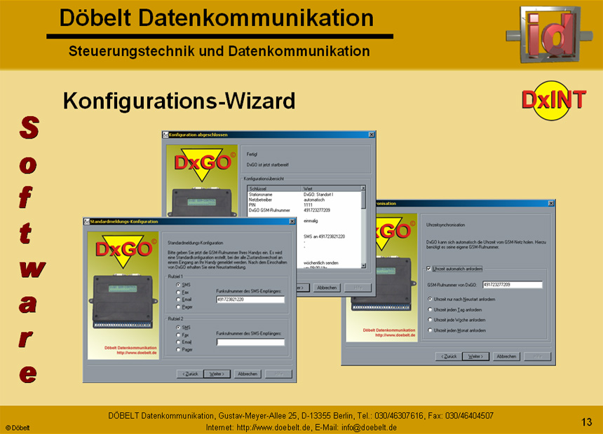Döbelt Datenkommunikation - Produktpräsentation: dxint - Folie 13