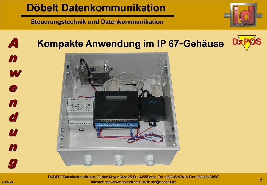 Dbelt Datenkommunikation - Produktprsentation: dxpos - Folie 6