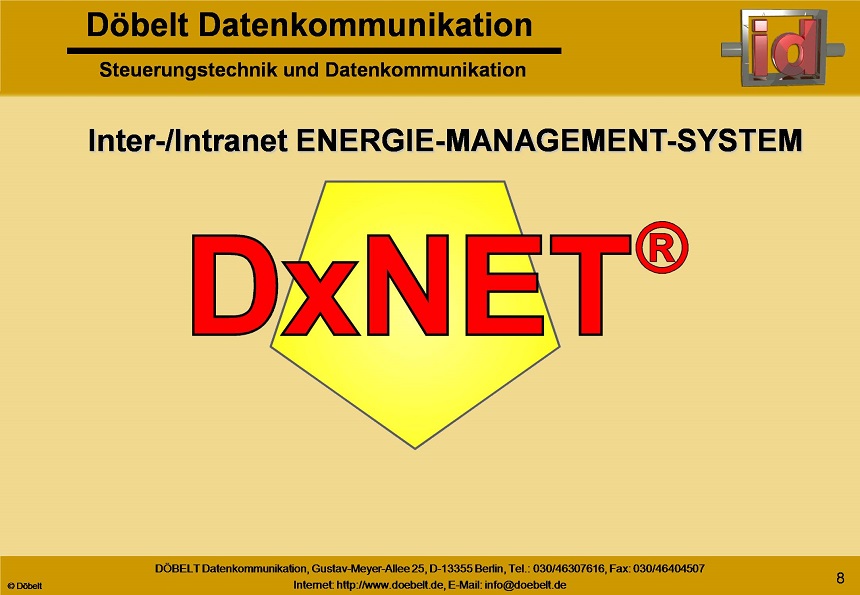 Dbelt Datenkommunikation - Produktprsentation: dxpos - Folie 8