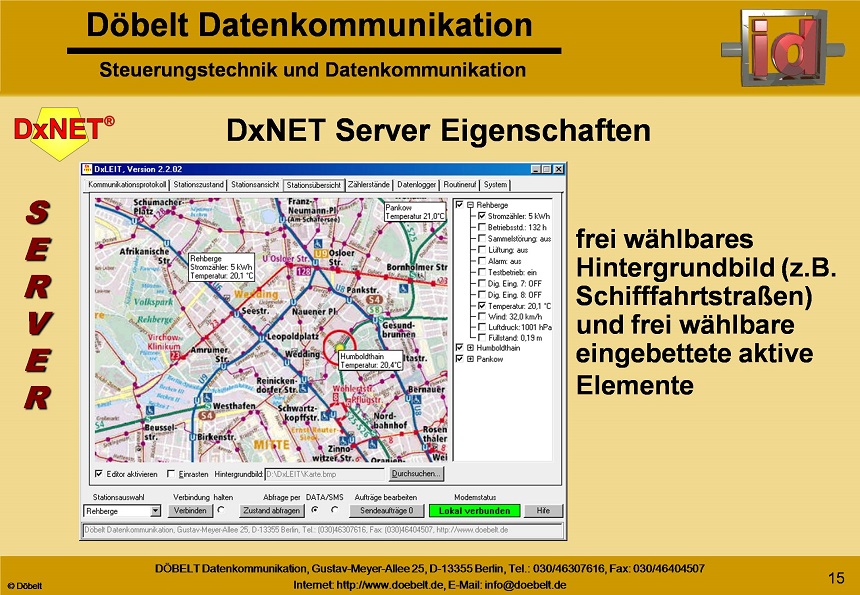 Dbelt Datenkommunikation - Produktprsentation: dxpos - Folie 15