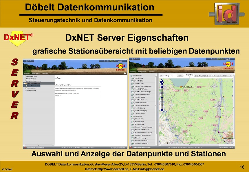 Dbelt Datenkommunikation - Produktprsentation: dxpos - Folie 16