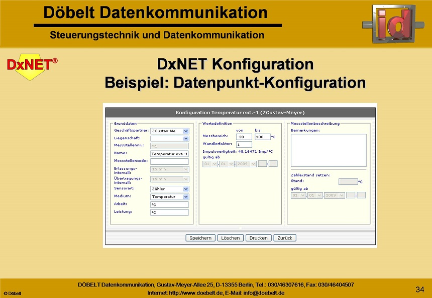 Dbelt Datenkommunikation - Produktprsentation: dxpos - Folie 34