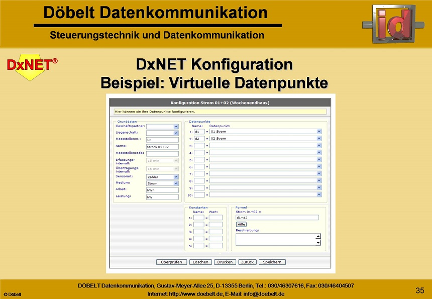 Dbelt Datenkommunikation - Produktprsentation: dxpos - Folie 35