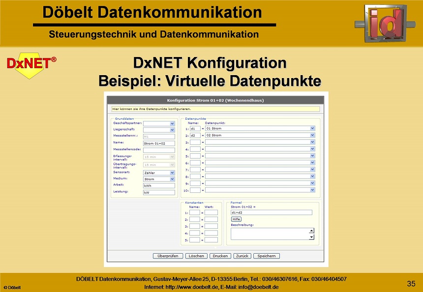 Dbelt Datenkommunikation - Produktprsentation: dxpos - Folie 35