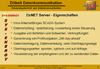DxNET SERVER - Eigenschaften